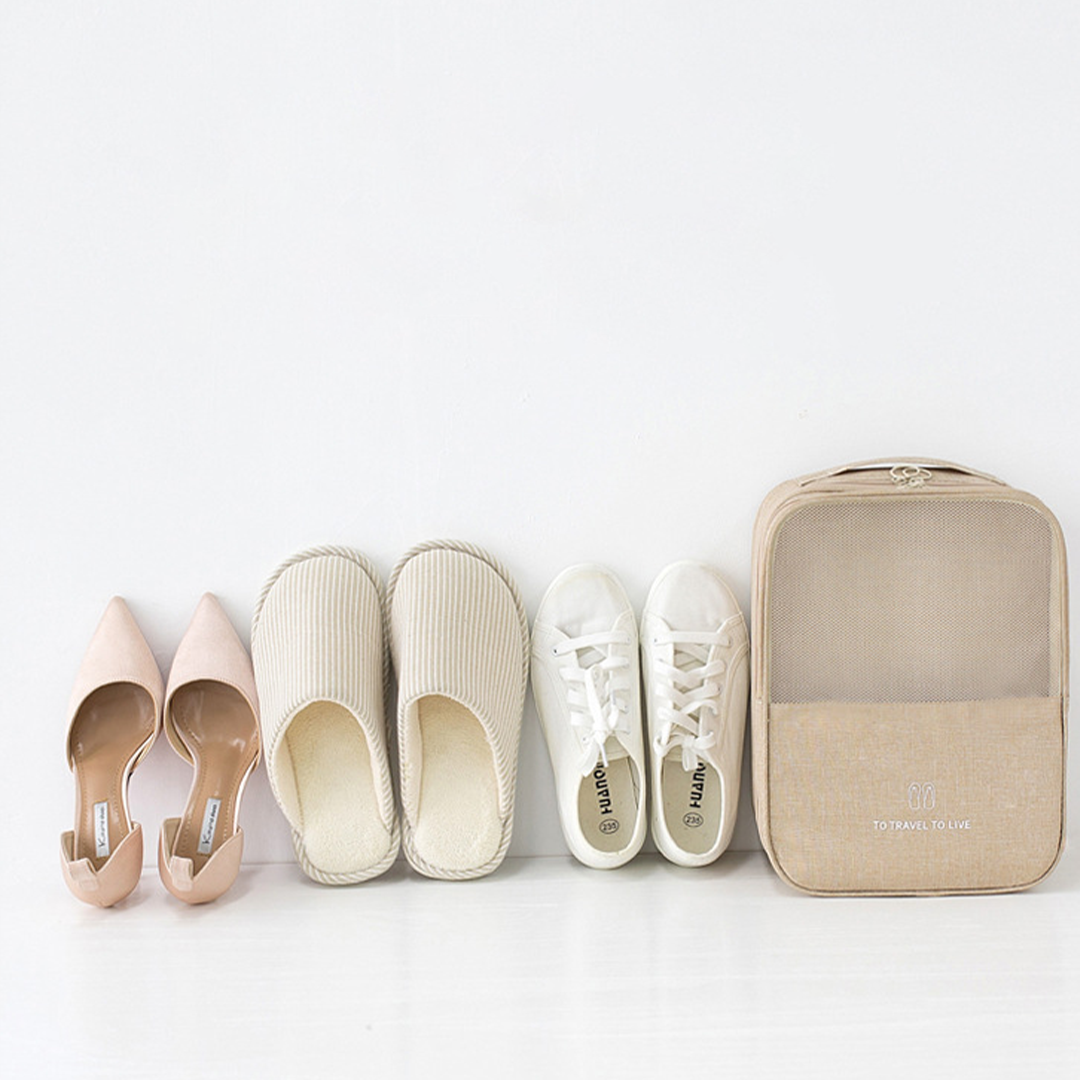 HUGGU - Tas Sepatu 3 in 1 Travel Tahan Air Waterproof