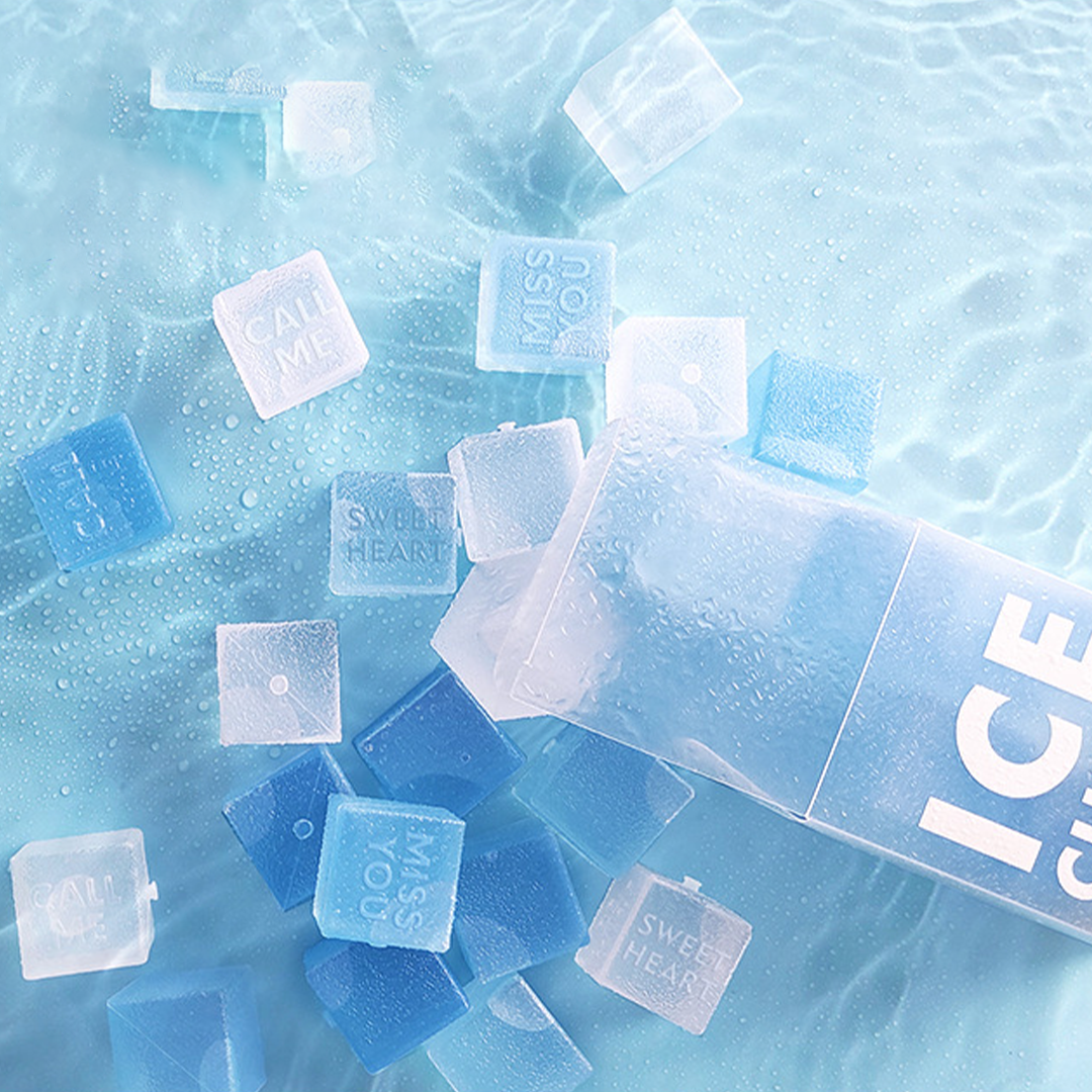 ICEMO - Es Batu Pakai Ulang Reusable Ice Cube Anti Cair Tidak Mencair Minuman Teh Kopi Susu Jus Cola Soda