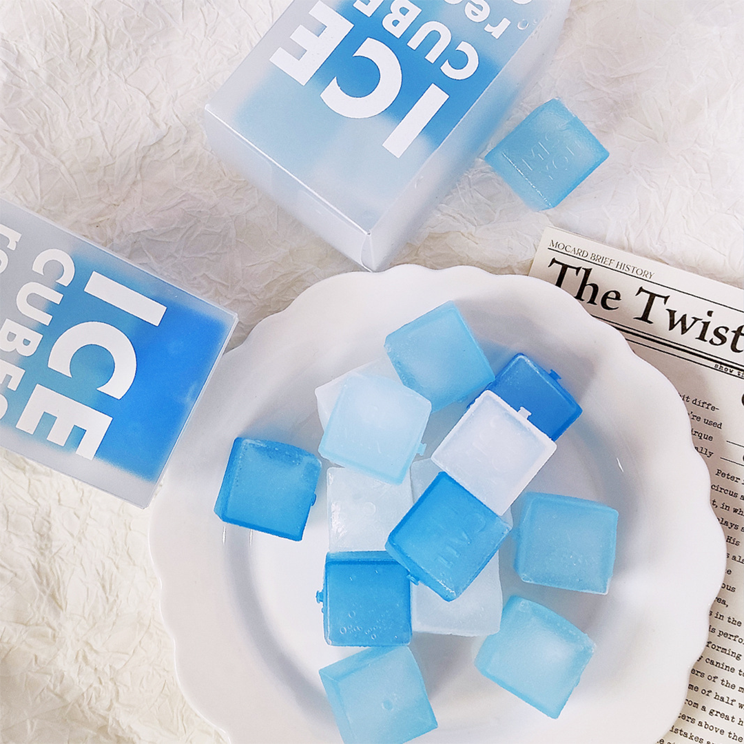 ICEMO - Es Batu Pakai Ulang Reusable Ice Cube Anti Cair Tidak Mencair Minuman Teh Kopi Susu Jus Cola Soda