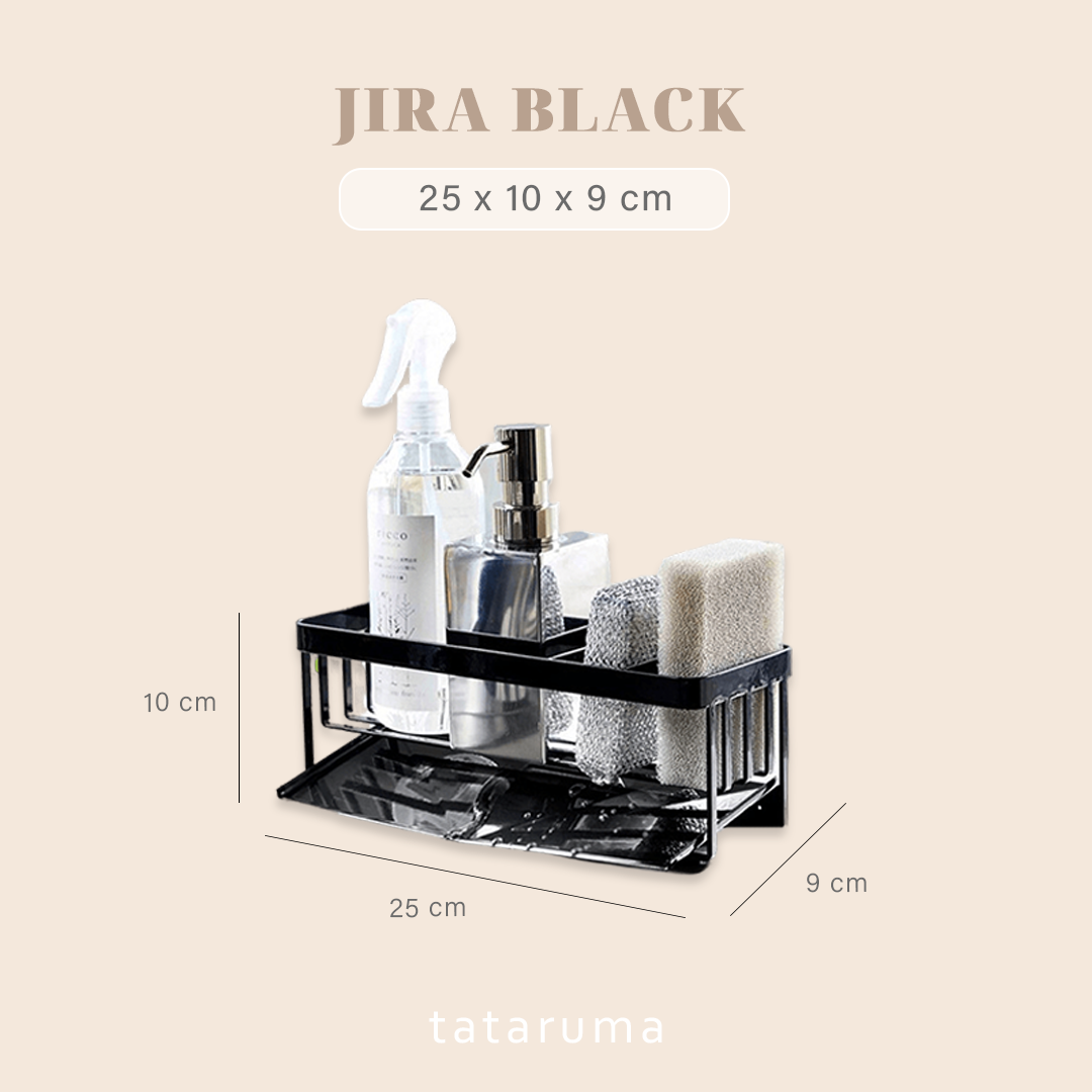 JIRA - Rak Peniris Spons Sabun Sink Wastafel Kamar Mandi