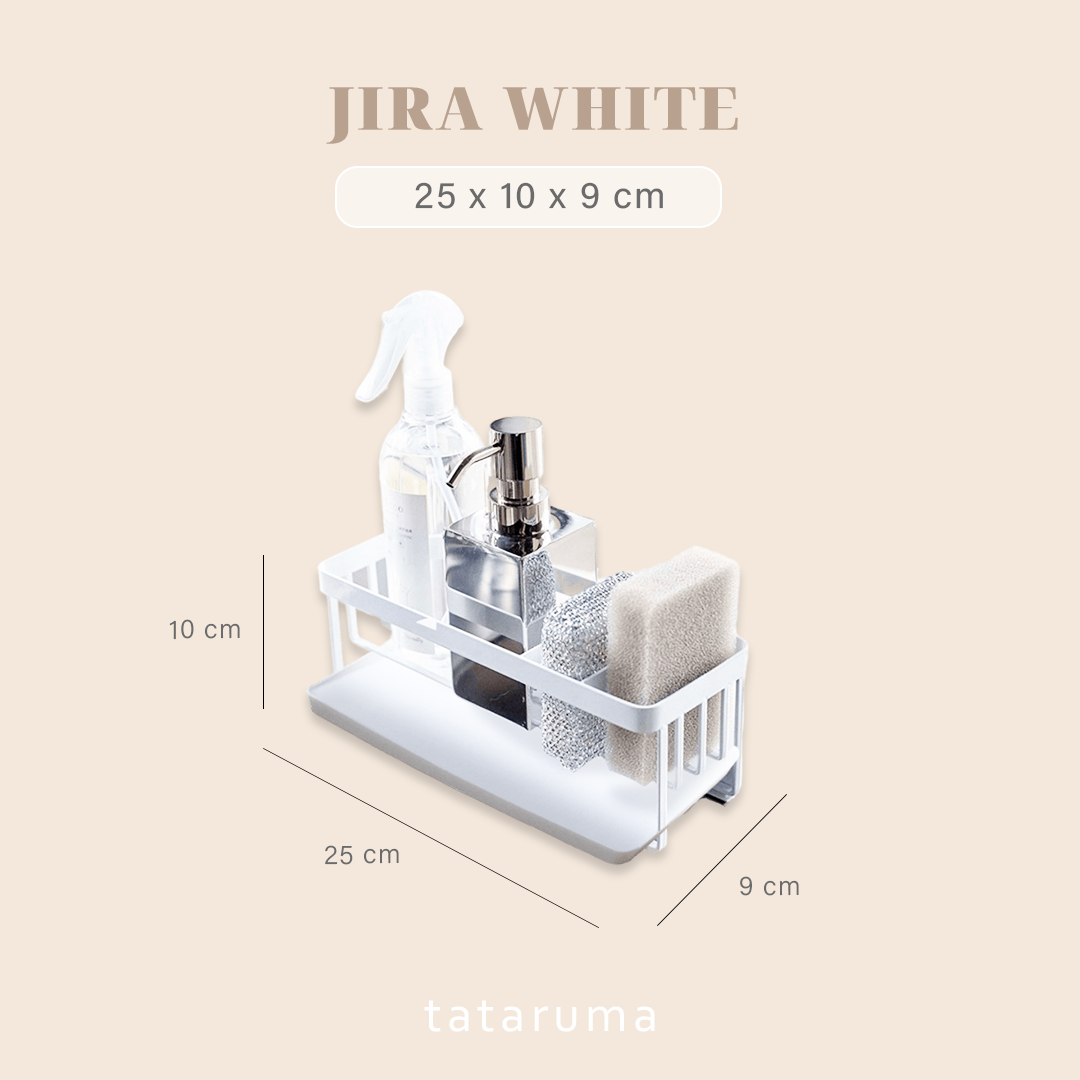 JIRA - Rak Peniris Spons Sabun Sink Wastafel Kamar Mandi