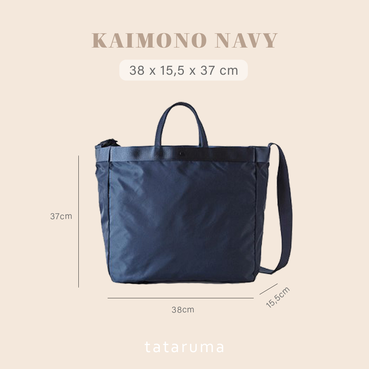 KAIMONO - Tas Travel/Olahraga Tenteng Bahu Shoulder Handbag Besar Tote