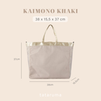 KAIMONO - Tas Travel/Olahraga Tenteng Bahu Shoulder Handbag Besar Tote