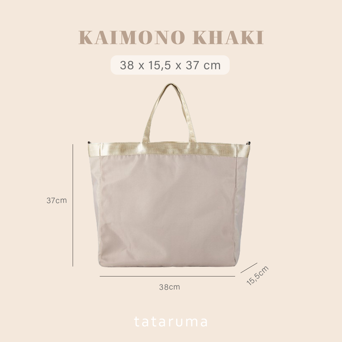 KAIMONO - Tas Travel/Olahraga Tenteng Bahu Shoulder Handbag Besar Tote