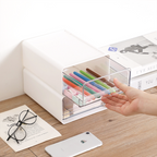 KAMA - Laci Organizer Stackable Serbaguna Tempat Make Up Aksesoris Alat Tulis