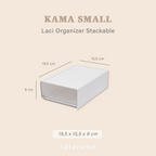 KAMA - Laci Organizer Stackable Serbaguna Tempat Make Up Aksesoris Alat Tulis