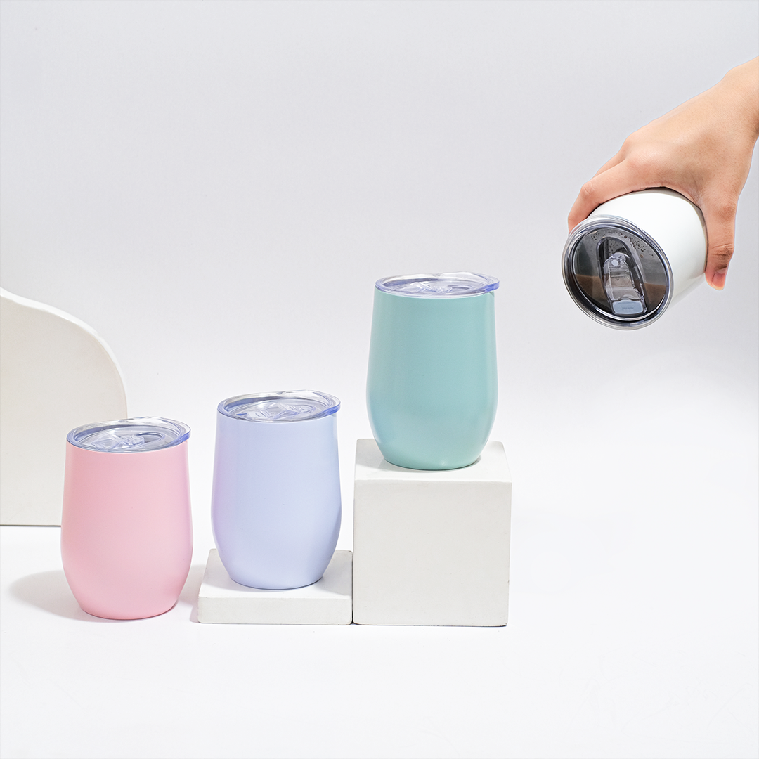 KANO - Tumbler Gelas Stainless Kedap Antibocor 300ml