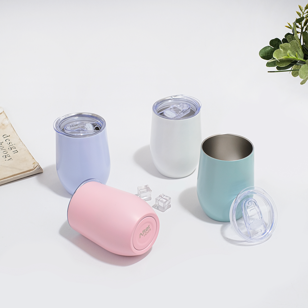 KANO - Tumbler Gelas Stainless Kedap Antibocor 300ml