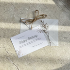Kartu Ucapan Wishing Card - Birthday / Anniversary / Wedding