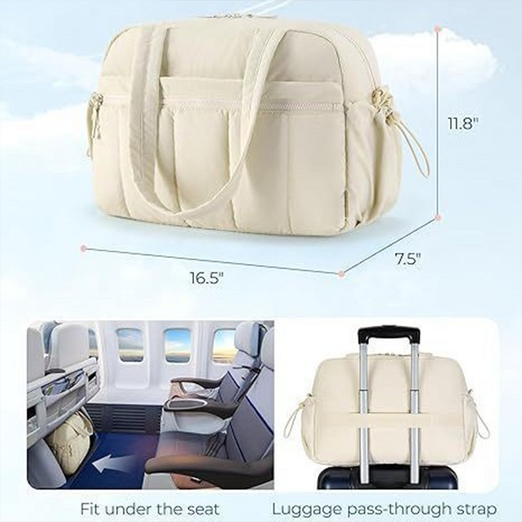 KLAUDI - Travel Duffle Bag 25L Water Resistant Multifunction