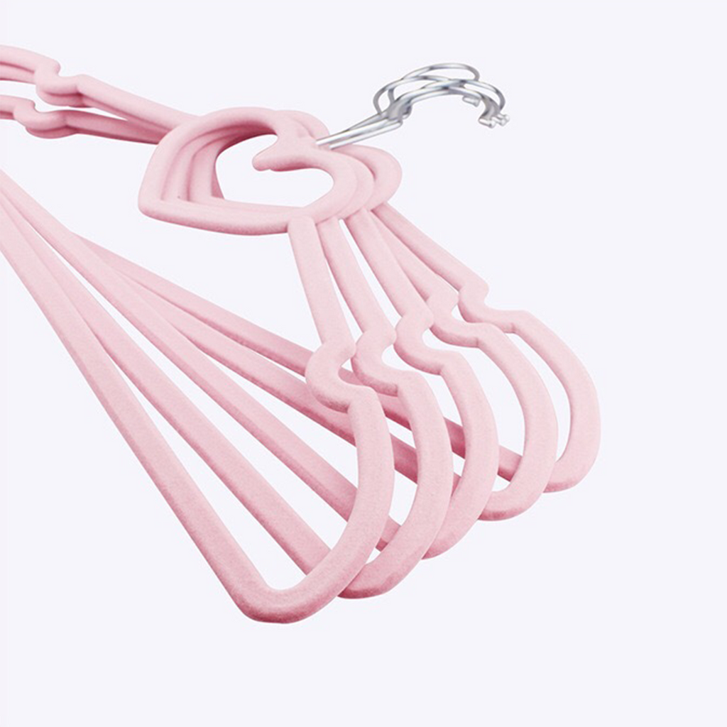 KODOMO - Velvet Kids Hanger Gantungan Baju Anak Suede Non-slip