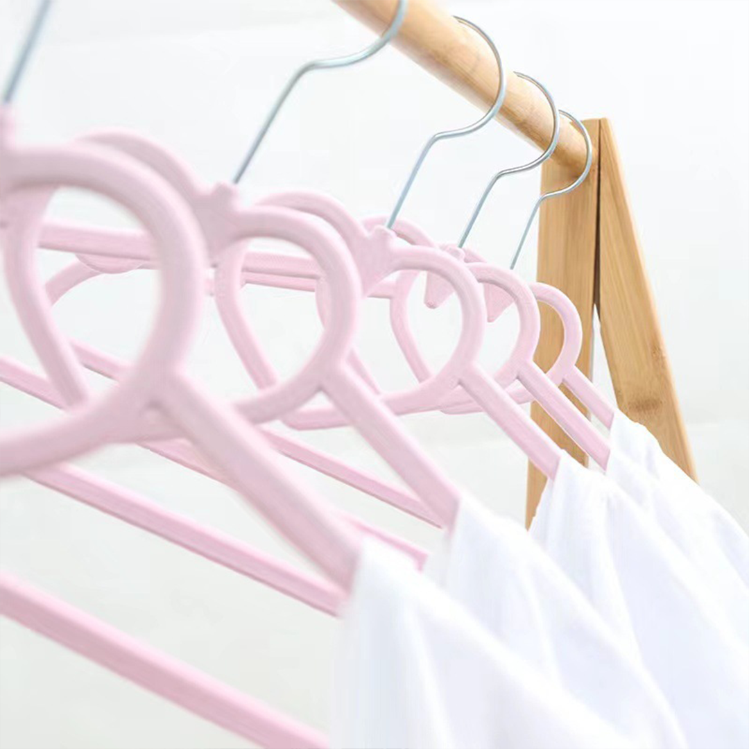 KODOMO - Velvet Kids Hanger Gantungan Baju Anak Suede Non-slip