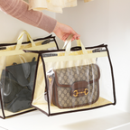 KOSHU - Organizer Tas Transparan Kantong PVS Anti Debu Lembab Waterproof