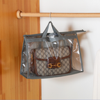 KOSHU - Organizer Tas Transparan Kantong PVS Anti Debu Lembab Waterproof