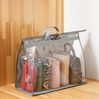 KOSHU - Organizer Tas Transparan Kantong PVS Anti Debu Lembab Waterproof