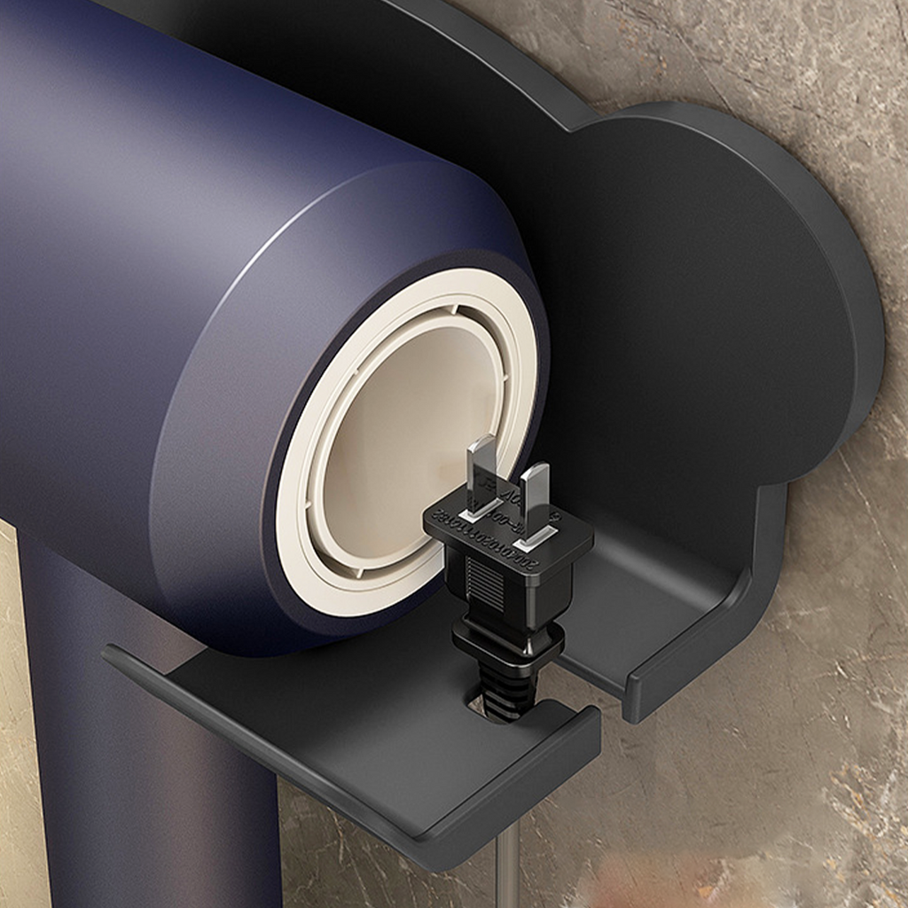 KUMA - Gantungan Hairdryer Cantolan Holder Hook Rak Tempat Pengering Rambut