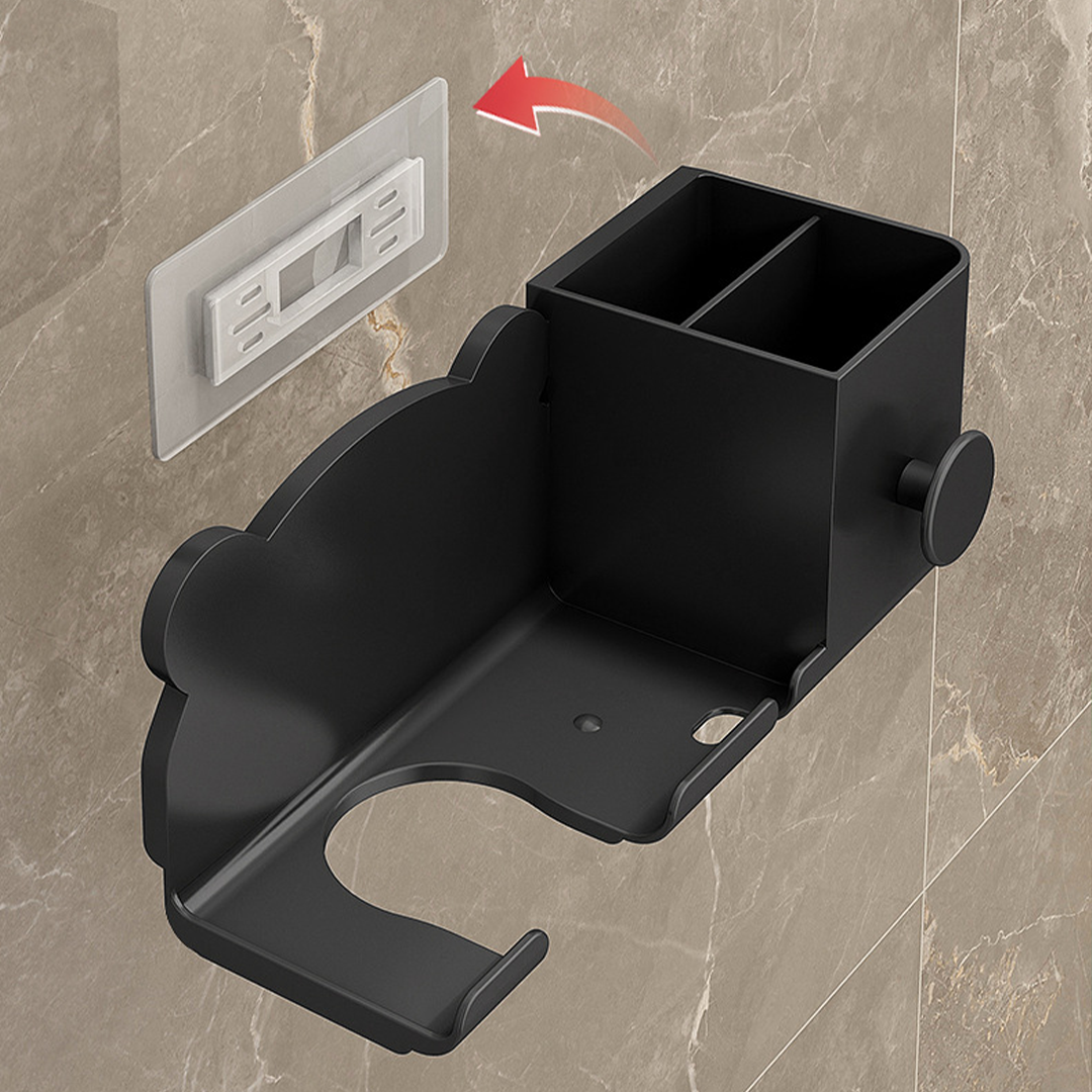 KUMA - Gantungan Hairdryer Cantolan Holder Hook Rak Tempat Pengering Rambut