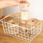 KUSUMI - Basket Keranjang Stainless Serbaguna Tempat Penyimpanan Estetik