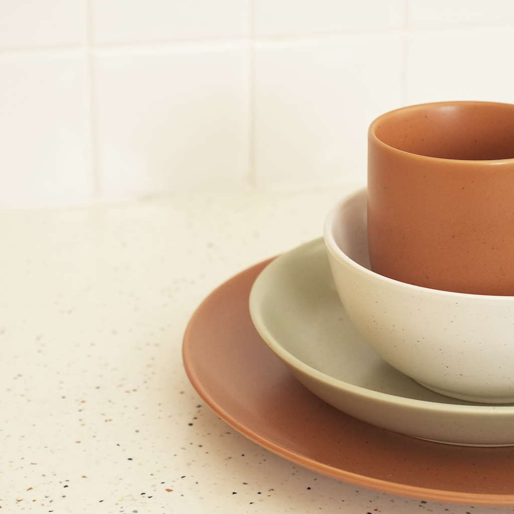 KYOKAI - Piring Mangkuk Gelas Soup Keramik Dishwasher Microwave Safe Premium