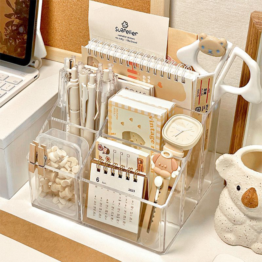 KYOSAN - Storage Organizer Make Up Stationery Alat Tulis Akrilik