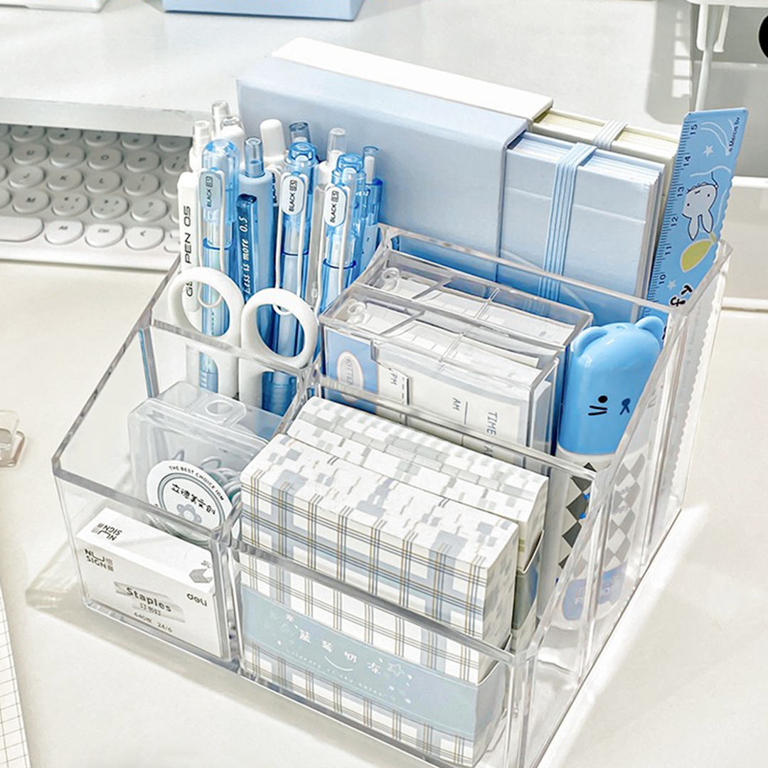 KYOSAN - Storage Organizer Make Up Stationery Alat Tulis Akrilik