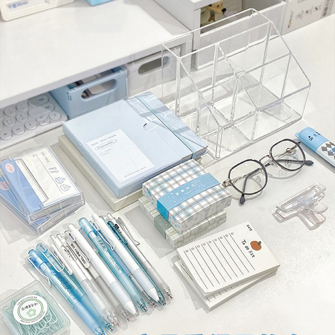 KYOSAN - Storage Organizer Make Up Stationery Alat Tulis Akrilik
