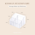 KYOSAN - Storage Organizer Make Up Stationery Alat Tulis Akrilik