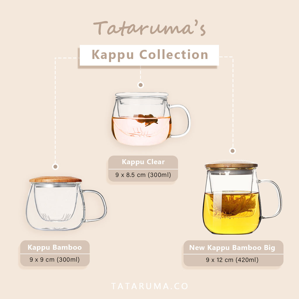 KAPPU - Gelas Teh Saringan 300ML