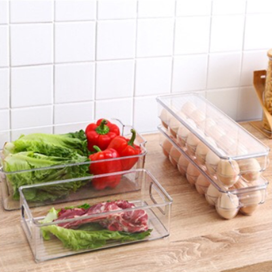 MAGO - Tempat Penyimpanan Telur Akrilik Kontainer Box Kulkas