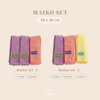 MAIKO Bundling 3pcs - Lap Kain Microfiber Serbaguna Daya Serap Tinggi 360gsm