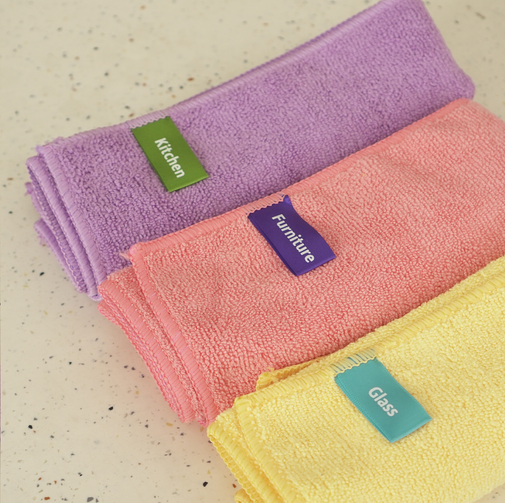 MAIKO WARNA - Lap Kain Microfiber Serbaguna Daya Serap Tinggi