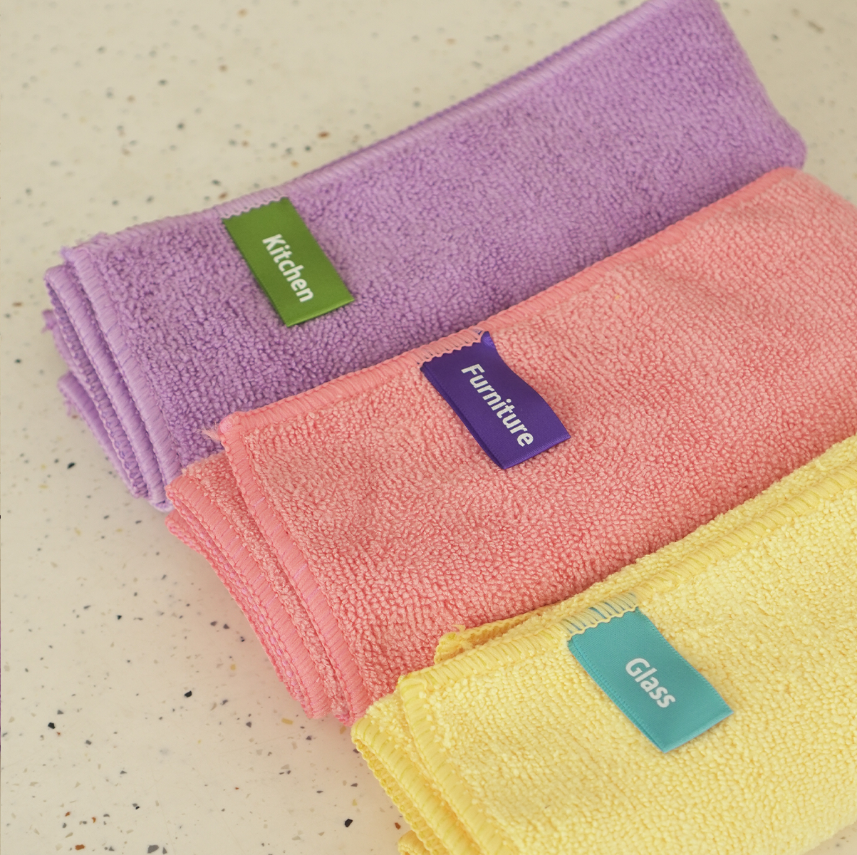 MAIKO WARNA - Lap Kain Microfiber Serbaguna Daya Serap Tinggi