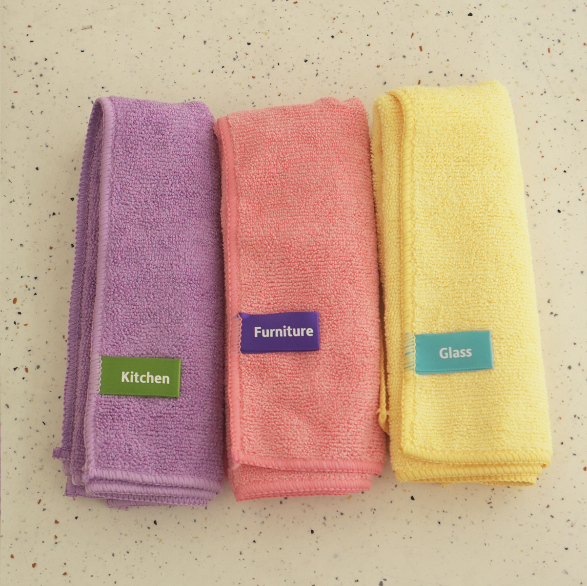 MAIKO Bundling 3pcs - Lap Kain Microfiber Serbaguna Daya Serap Tinggi 360gsm