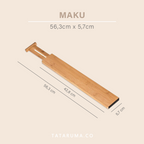 MAKU - Divider Pembatas Bamboo Sekat Partisi Serbaguna