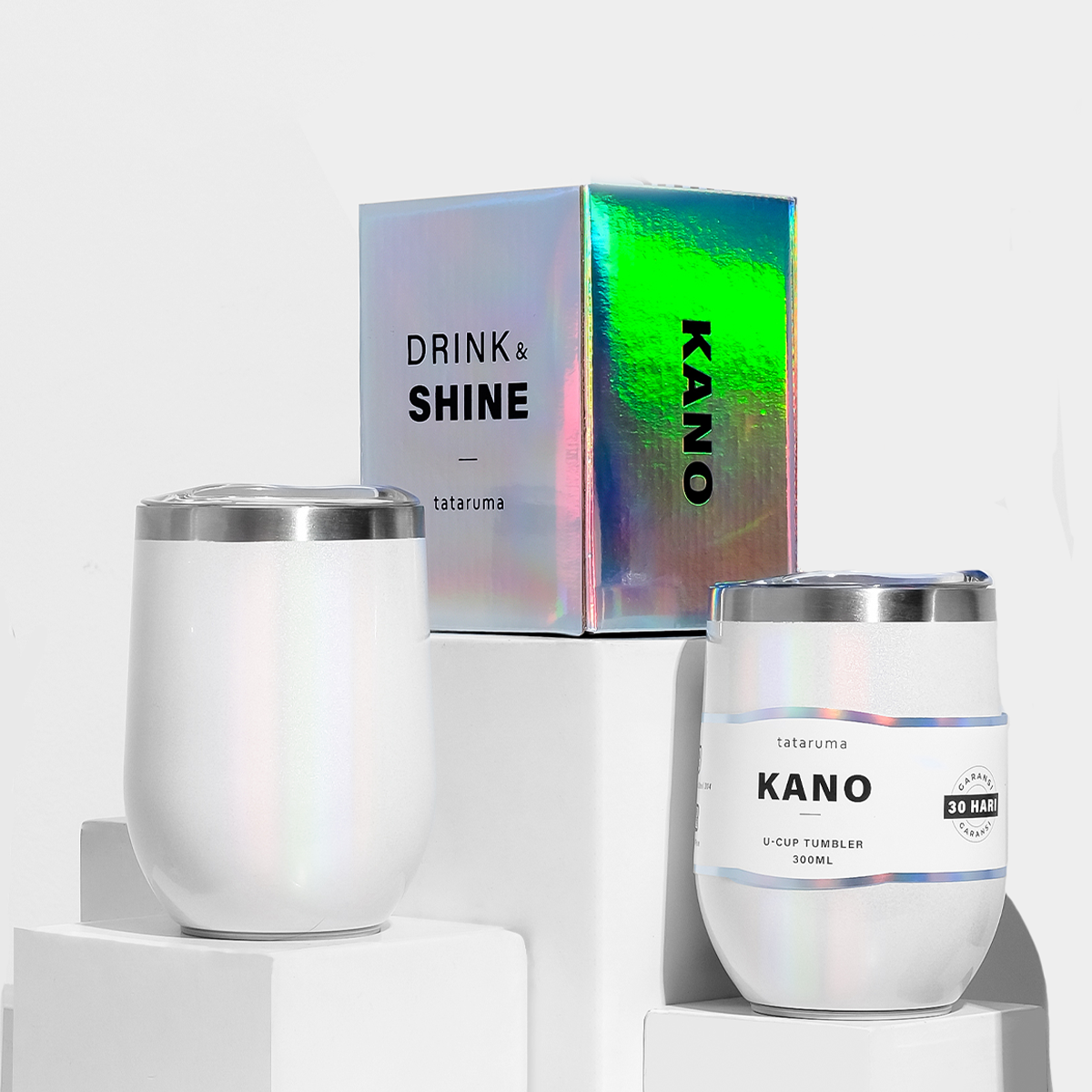 KANO HOLOGRAM - Tumbler SPECIAL EDITION Unicorn Tahan Panas Dingin Stainless Steel 304 Anti Bocor TATARUMA