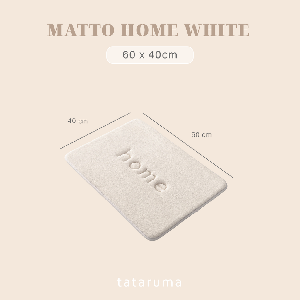 MATTO HOME - Keset Kaki Memory Foam Anti Slip Penyerap Air