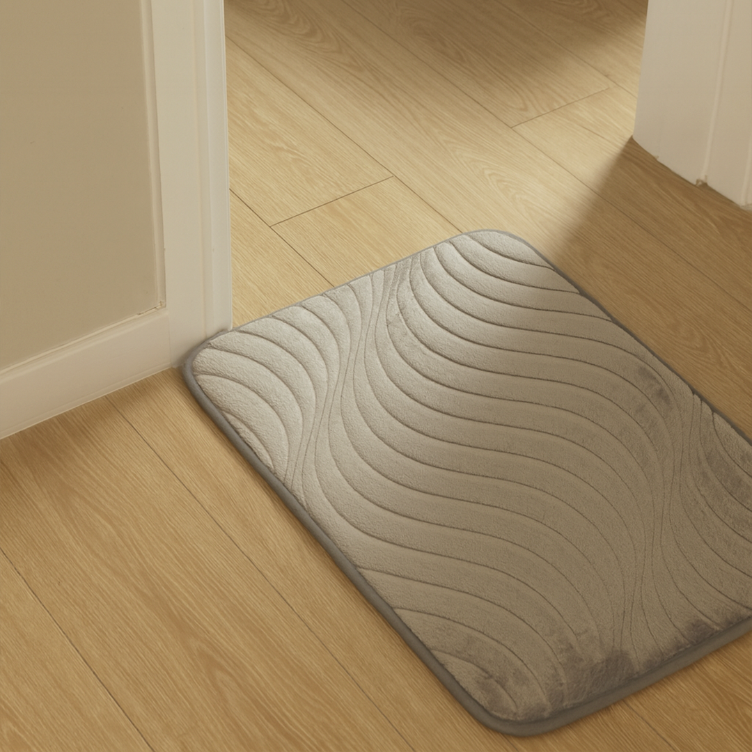 MATTO WAVE - Keset Kaki Memory Foam Anti Slip Penyerap Air