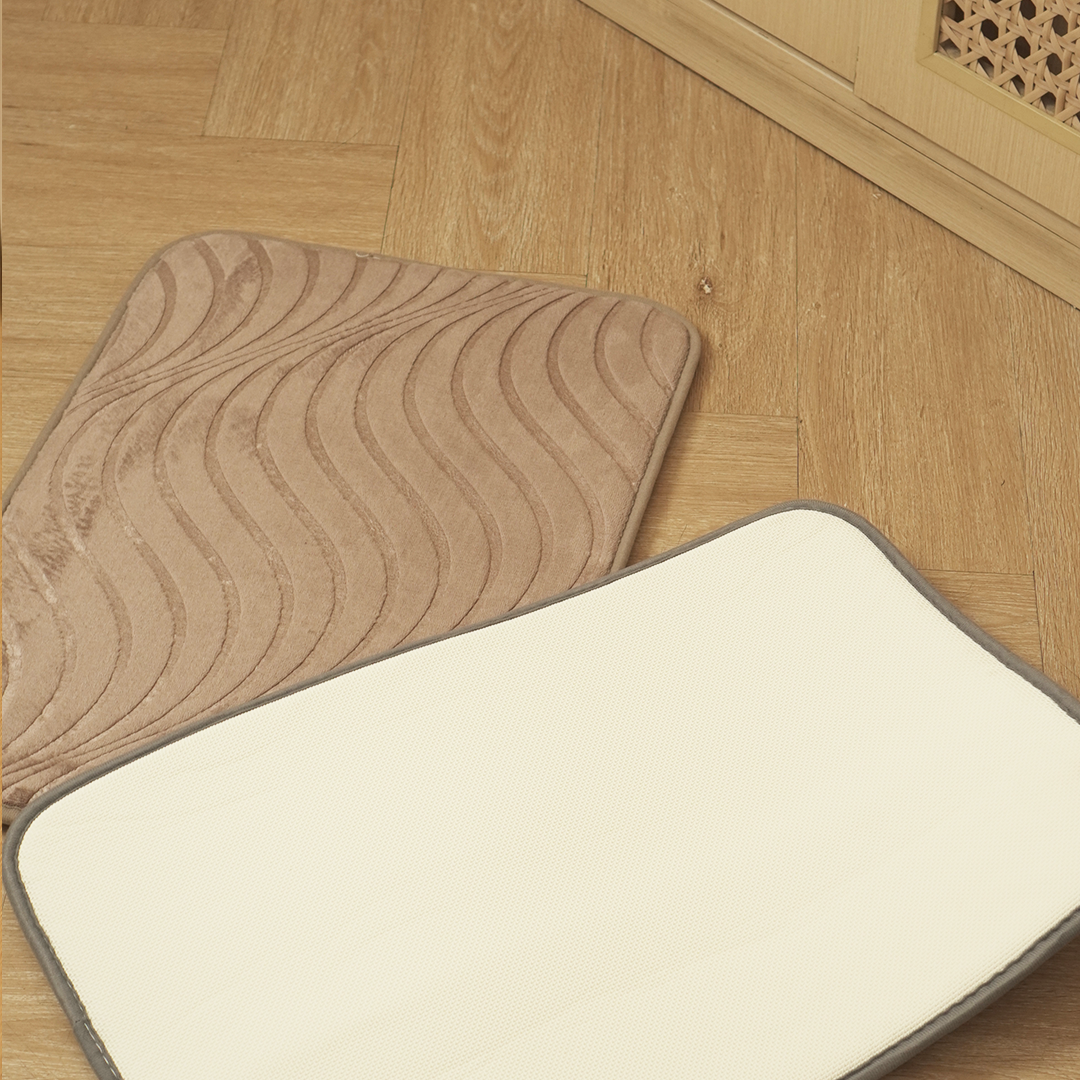 MATTO WAVE - Keset Kaki Memory Foam Anti Slip Penyerap Air