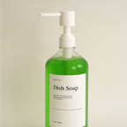 MIKUNA - Botol Pump Refill Plastik 1000ml/1liter Anti Bocor FREE STICKER