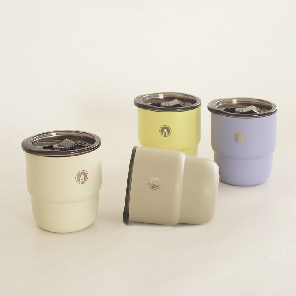 MINO - Tumbler Gelas Stainless 304 Kedap Antibocor 200ml