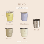 MINO - Tumbler Gelas Stainless 304 Kedap Antibocor 200ml