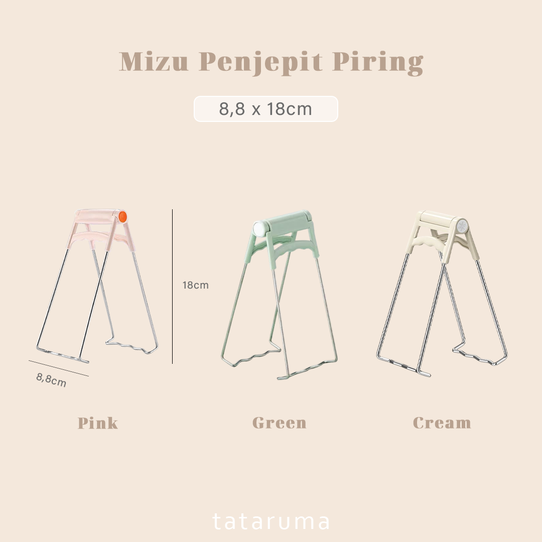 MIZU- Penjepit Panci Piring Mangkok Anti Panas Capitan Serbaguna