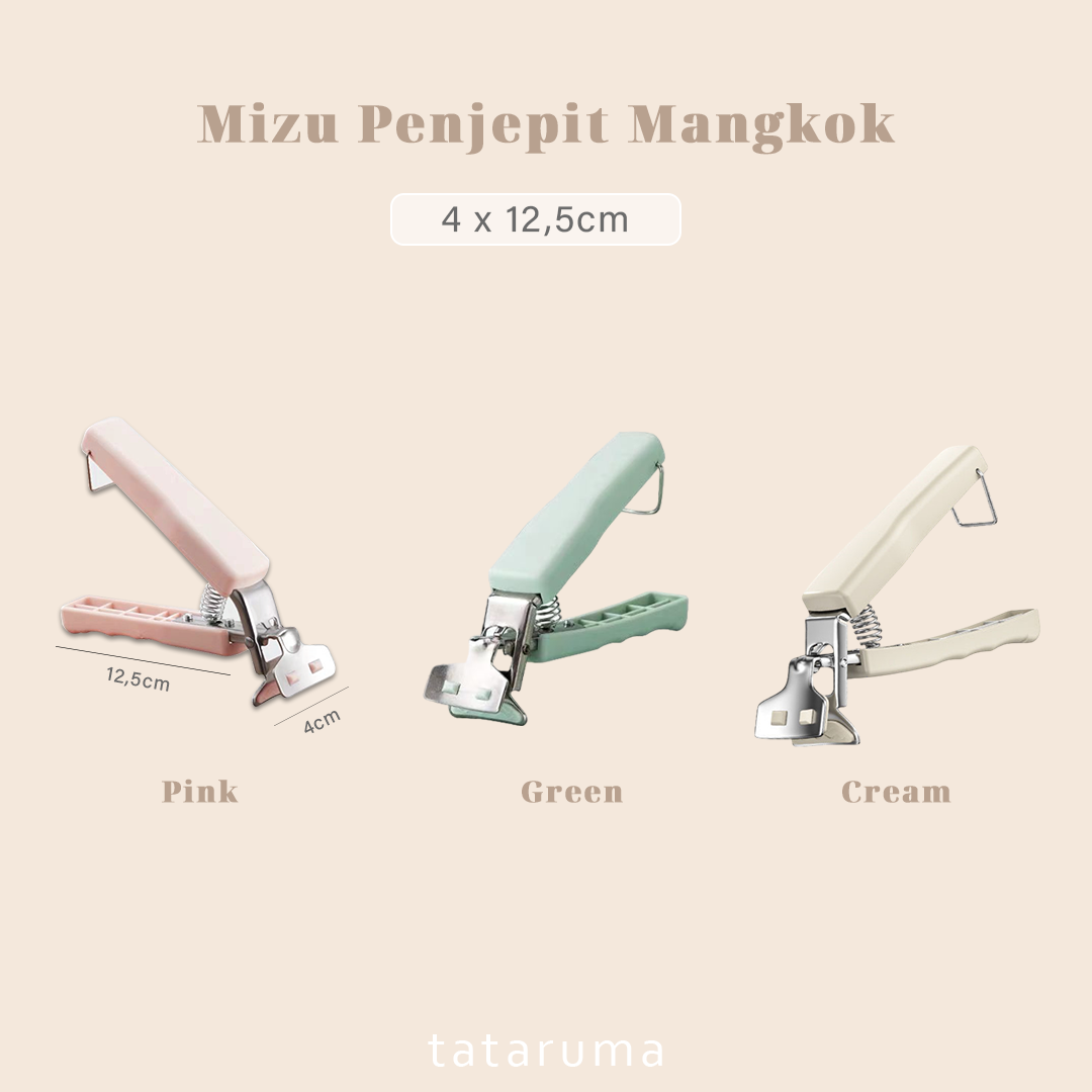 MIZU- Penjepit Panci Piring Mangkok Anti Panas Capitan Serbaguna