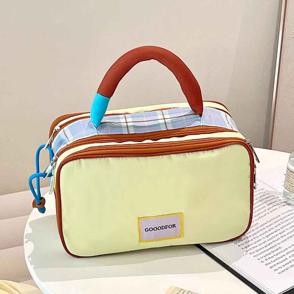 MORRI - Pouch Premium Tas Makeup Kosmetik Toiletries Jumbo Lightweight Travel Organizer Storage Cosmetic Bag