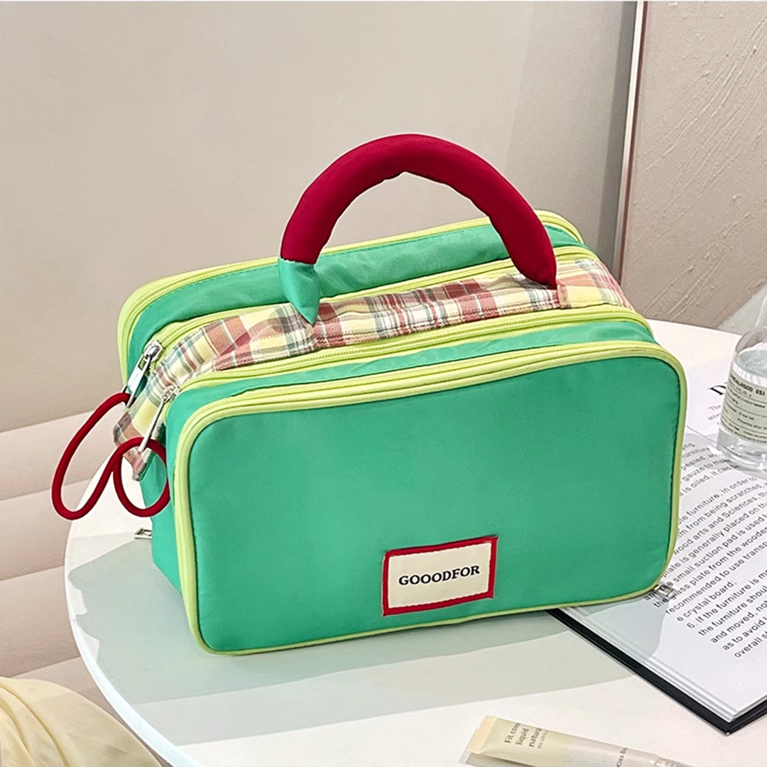 MORRI - Pouch Premium Tas Makeup Kosmetik Toiletries Jumbo Lightweight Travel Organizer Storage Cosmetic Bag