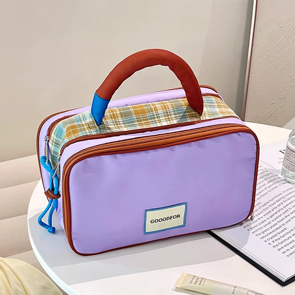 MORRI - Pouch Premium Tas Makeup Kosmetik Toiletries Jumbo Lightweight Travel Organizer Storage Cosmetic Bag