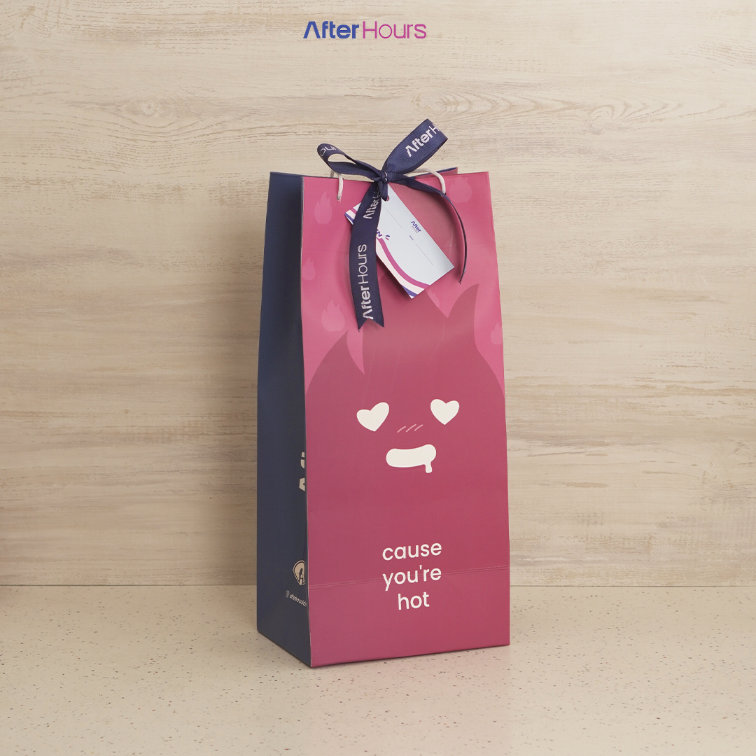 PAPER BAG Tumbler After Hours - Free Greeting Card Souvenir Kado Hampers Gift