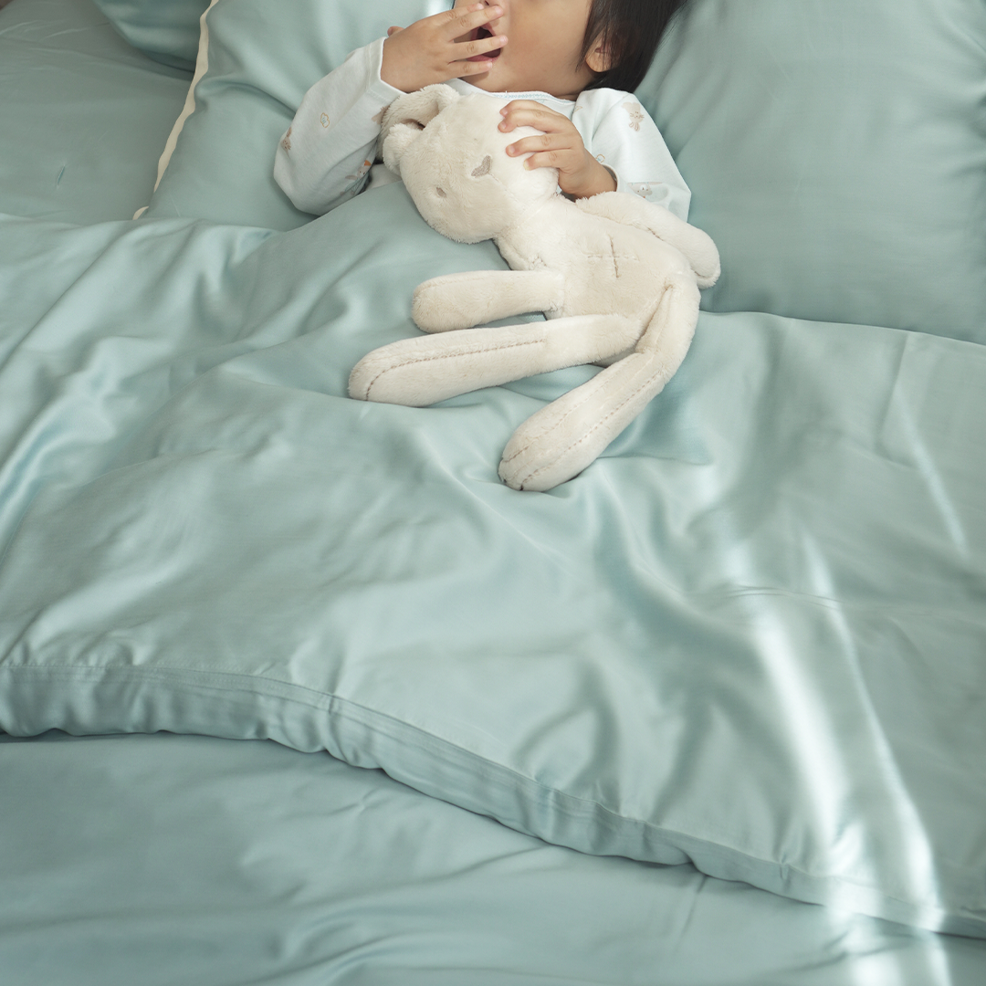 SORA Calla Quilt Cover - Premium Bamboo Lyocell 300TC Penutup Selimut Dalam Inner Duvet Bedcover