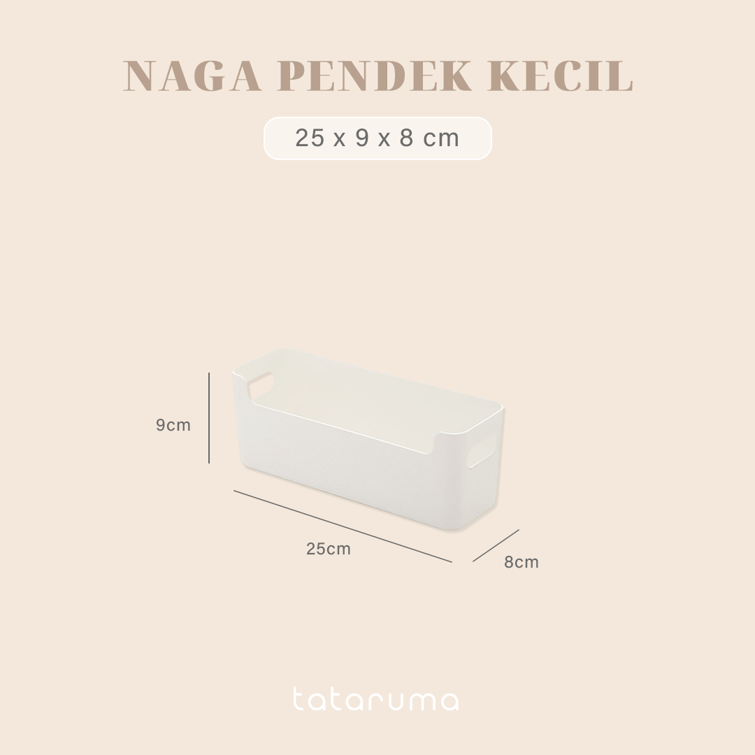 NAGA - Storage Organizer Kotak Penyimpanan Container Multifungsi Keranjang Serbaguna