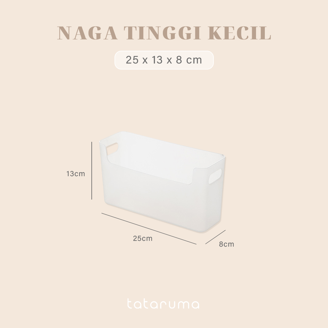 NAGA - Storage Organizer Kotak Penyimpanan Container Multifungsi Keranjang Serbaguna